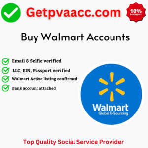 Buy Walmart Accounts