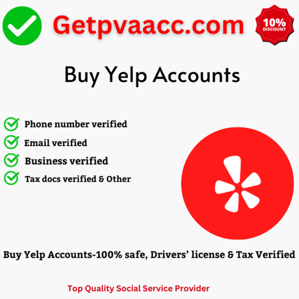 Buy Yelp Accounts